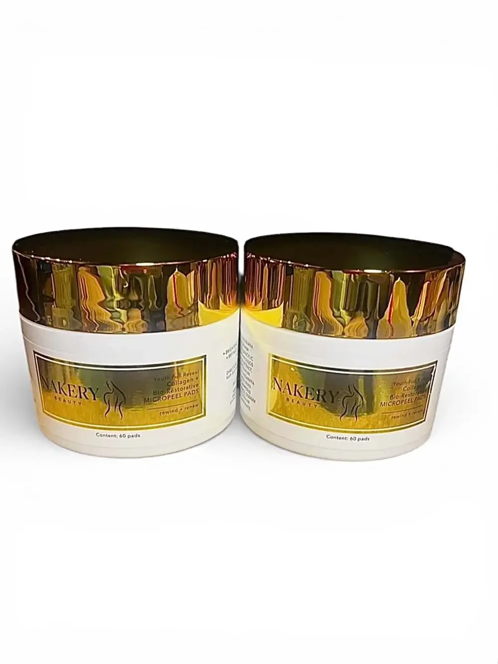 2X Nakery Beauty Youth-Full Reveal Collagen + Bio-Restorative Micropeel Pads.120 - Picture 2 of 10